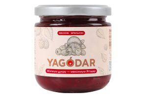 Джем YAGODAR Малина-Апельсин скло 210г